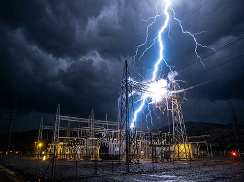Electric Station Lighning